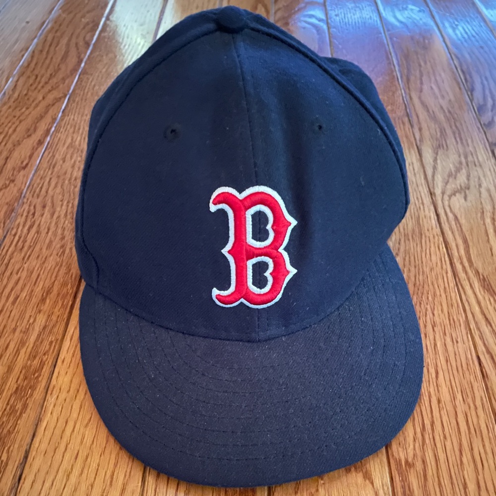 Authentic New Era Red Sox on field hat